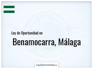 Ley oportunidad  Benamocarra