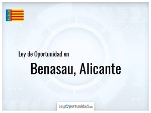 Ley oportunidad  Benasau