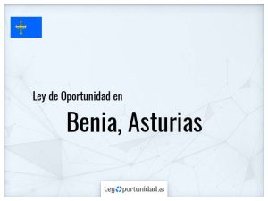 Ley oportunidad  Benia