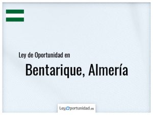 Ley oportunidad  Bentarique