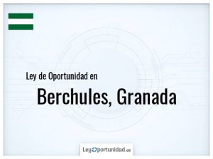 Ley oportunidad  Berchules