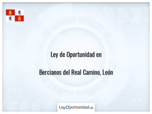 Ley oportunidad  Bercianos del Real Camino