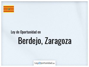 Ley oportunidad  Berdejo