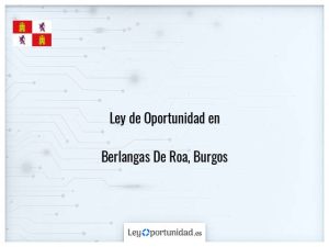 Ley oportunidad  Berlangas De Roa