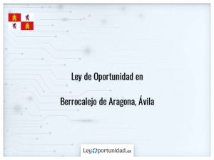 Ley oportunidad  Berrocalejo de Aragona