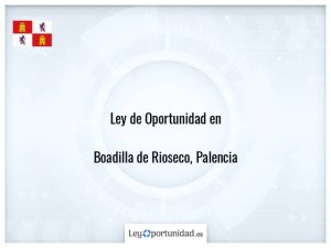 Ley oportunidad  Boadilla de Rioseco