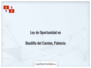 Ley oportunidad  Boadilla del Camino