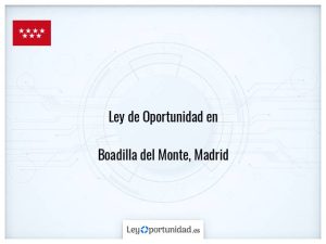 Ley oportunidad  Boadilla del Monte