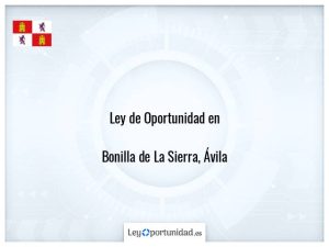 Ley oportunidad  Bonilla de La Sierra