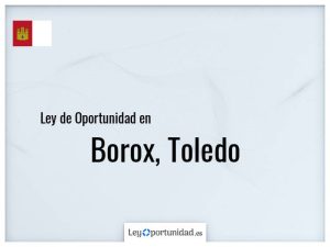 Ley oportunidad  Borox