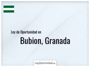 Ley oportunidad  Bubion