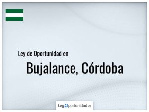 Ley oportunidad  Bujalance