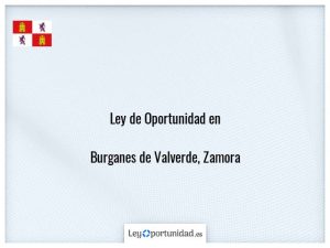 Ley oportunidad  Burganes de Valverde