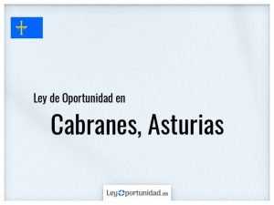 Ley oportunidad  Cabranes