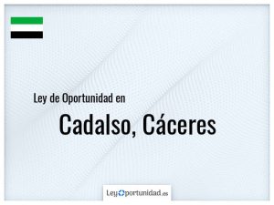 Ley oportunidad  Cadalso