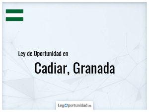 Ley oportunidad  Cadiar