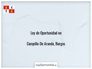 Ley oportunidad  Campillo De Aranda