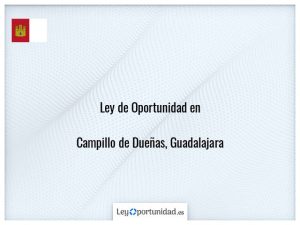 Ley oportunidad  Campillo de Dueñas