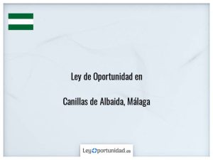 Ley oportunidad  Canillas de Albaida