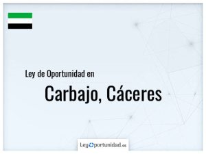 Ley oportunidad  Carbajo