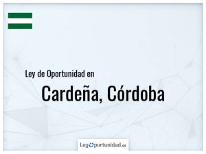 Ley oportunidad  Cardeña