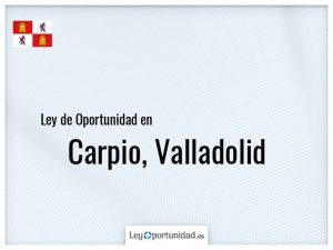 Ley oportunidad  Carpio