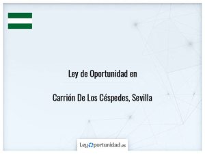 Ley oportunidad  Carrión De Los Céspedes