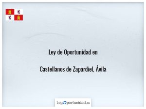 Ley oportunidad  Castellanos de Zapardiel