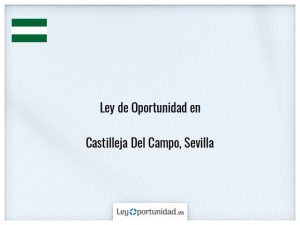 Ley oportunidad  Castilleja Del Campo