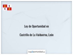 Ley oportunidad  Castrillo de La Valduerna