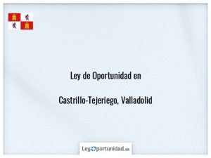 Ley oportunidad  Castrillo-Tejeriego