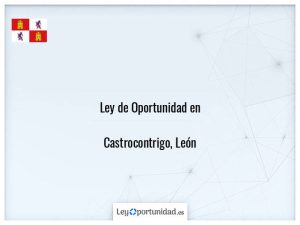 Ley oportunidad  Castrocontrigo