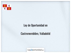 Ley oportunidad  Castromembibre