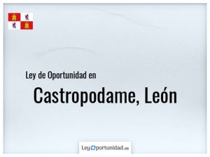 Ley oportunidad  Castropodame