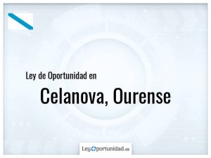 Ley oportunidad  Celanova