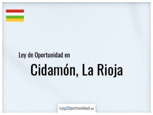 Ley oportunidad  Cidamón