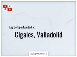 Ley oportunidad  Cigales