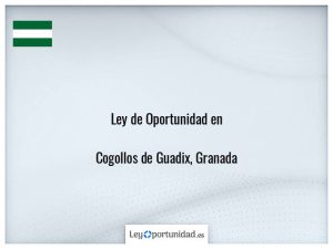 Ley oportunidad  Cogollos de Guadix