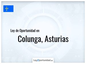 Ley oportunidad  Colunga