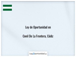 Ley oportunidad  Conil De La Frontera