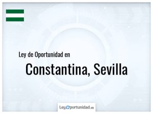 Ley oportunidad  Constantina