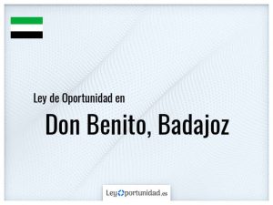 Ley oportunidad  Don Benito