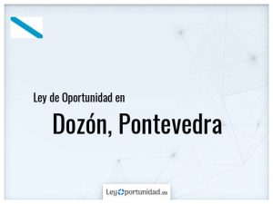 Ley oportunidad  Dozón