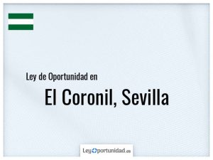 Ley oportunidad  El Coronil