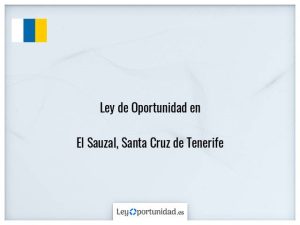 Ley oportunidad  El Sauzal