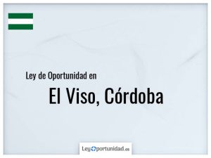 Ley oportunidad  El Viso