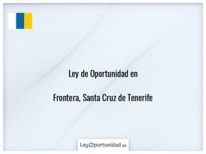 Ley oportunidad  Frontera