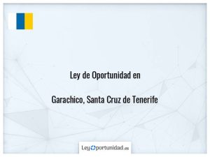 Ley oportunidad  Garachico