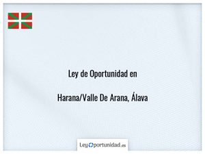 Ley oportunidad  Harana/Valle De Arana