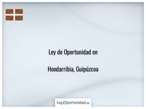 Ley oportunidad  Hondarribia